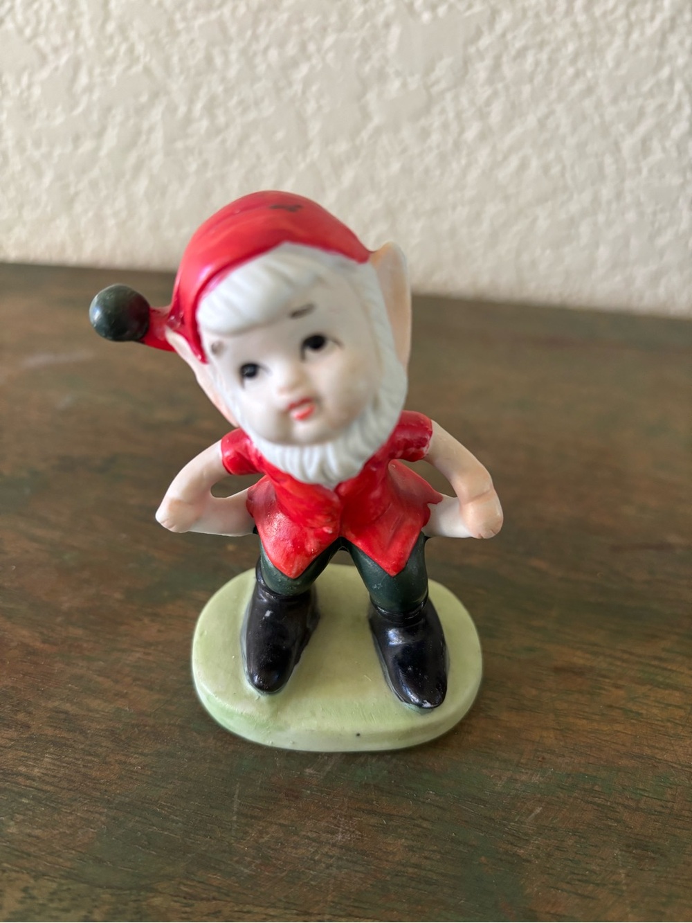 Vintage Taiwan Porcelain Elf Figurine